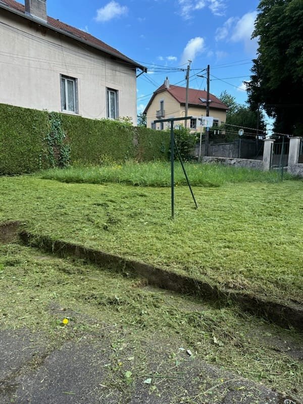 Chantier débroussaillage et tonte pelouse — Élagage Stehly